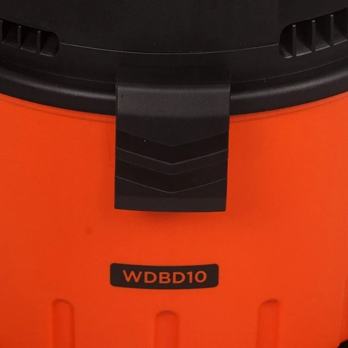 BLACK+DECKER 10-Litre 1200W Wet & Dry Vacuum Cleaner with Blower Function | 16 kPa Suction HEPA Filter & Multi-Floor Nozzles | WDBD10