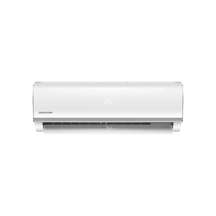Digicom 1.0 Ton / 1.5 Ton / 2.0 Ton Fixed Speed Air Conditioner | All-Season Heating & Cooling | Turbo Mode Fast Cooling Active Carbon & Titanium Apatite Filter