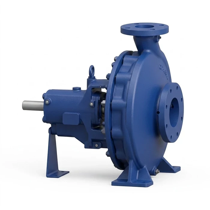 Kirloskar GK Series Heavy-Duty Back-Pull-Out End-Suction Centrifugal Pump | 500 m3/hr High-Flow Industrial Clear Water Pump for HVAC, Utilities & Municipal Supply