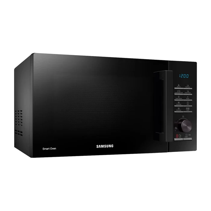 Samsung 28L MC28A5145VK/IM Convection Microwave Oven | Smart Moisture Sensor SLIM FRY™ Dough Proof Ceramic Enamel Cavity Turntable On/Off Black