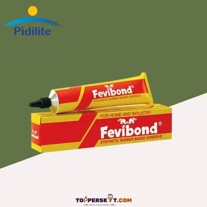 Pidilite Fevibond Synthetic Rubber Contact Adhesive for Laminating & Footwear | 50 Ml Tube