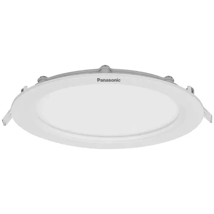 Panasonic Round Aluminum Recessed LED Panel Downlight (5W, 10W, 15W, 20W) | 140-275V Wide Voltage Ultra-Slim False Ceiling Light in 3000K Warm & 6500K Cool White | PPAM11 Series