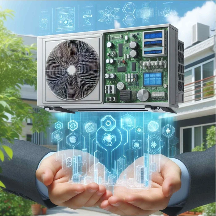 Digicom 1.0 Ton / 1.5 Ton / 2.0 Ton X-PRO+ Inverter Air Conditioner | Smart WiFi Smartphone Control | Active Charcoal Filter 4-Way Symmetrical Air Flow Gas Leakage Detection