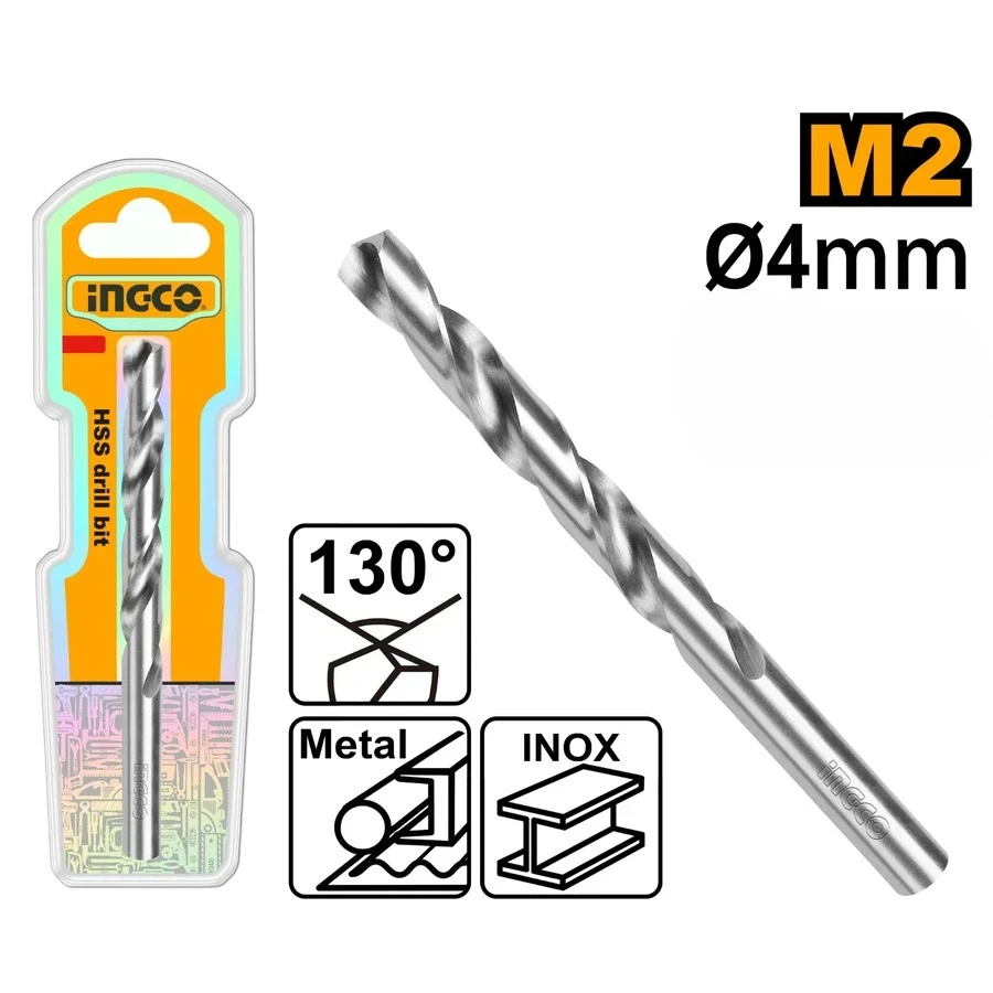 M2 HSS Twist Drill Bits | 4mm, 5mm, 6mm | Precision Industrial Series