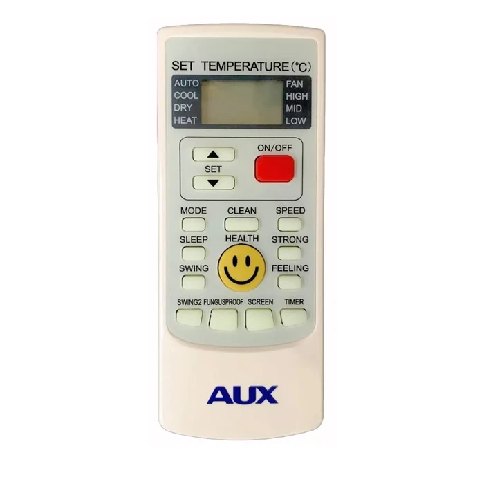 AUX 1.0 Ton Inverter Ceiling Cassette Air Conditioner | 12000 BTU 360° Airflow Split System with Slim Panel & Built-in Drain Pump | ALCA-H12/4DR3AB-R