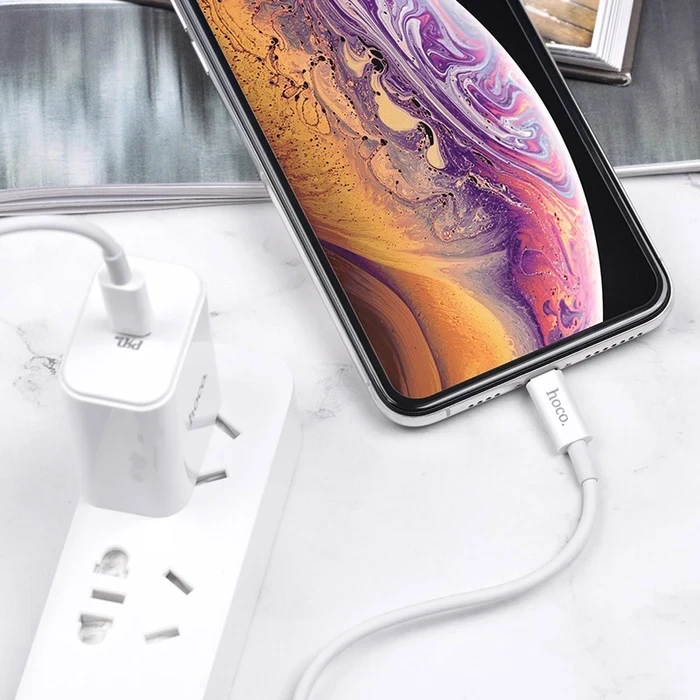 HOCO Swift PD Charging Cable | Type-C to Lightning High-Fidelity Connectivity Logic | 3A 18W Power Matrix | X36