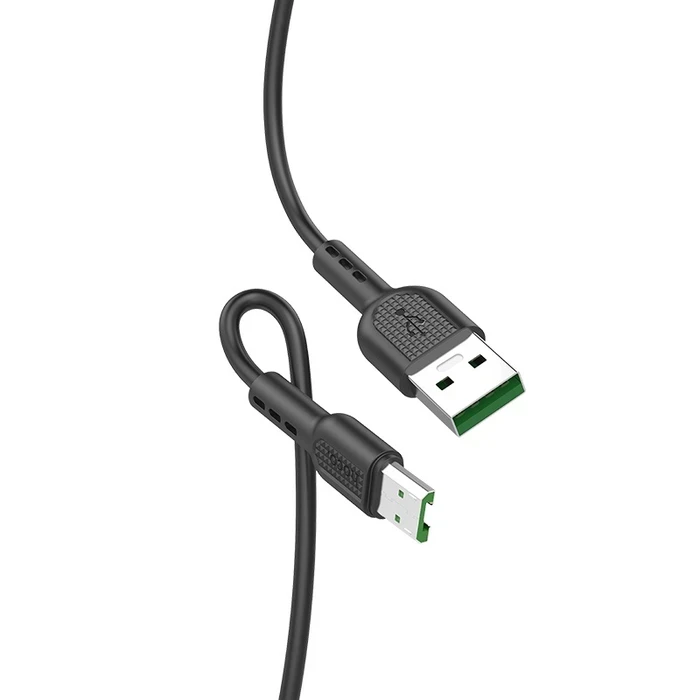HOCO Surge Flash Charging Cable | Micro-USB 7-Pin High-Velocity Logic | 4A Power Matrix | X33