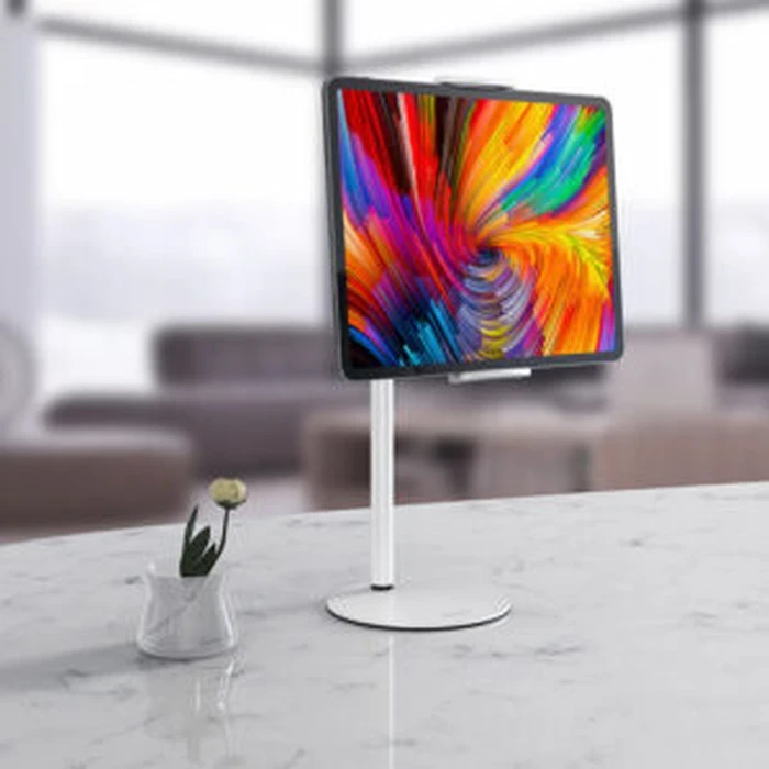 Hoco Soaring Series Metal Desktop Stand | Unrestricted Flexible Rod Angular Matrix | Heavy Carbon Steel Stability Base | PH30