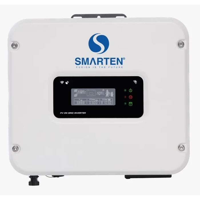 Smarten Star Series 3.6kW (3600W) Single-Phase IP65 On-Grid Solar Inverter with 98% Efficiency, 550V Max PV, Wi-Fi Smart Monitoring & Anti-Islanding | STAR 3600