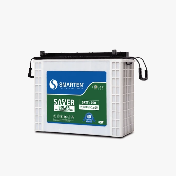 Smarten Saver Series 12V C10 Tall Tubular Deep-Cycle Inverter & Solar Battery (35Ah / 55Ah / 80Ah / 100Ah / 150Ah / 170Ah / 200Ah) | SRFT350 / SRFT550 / SRFT800 / SRFT1000 / SRFT1500 / SRFT1700 / SRFT