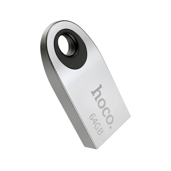 HOCO Insightful Smart USB Drive | USB 2.0 Transfer Logic | Zinc Alloy Structural Matrix | 16GB 32GB 64GB 128GB | UD9