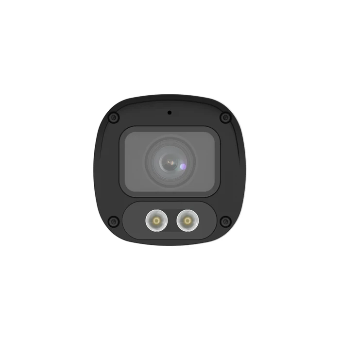 UNV  4MP Motorized Varifocal (2.8–12mm) Dual-Light Bullet Camera | 50m IR/Warm Light 120dB WDR Human/Vehicle AI Built-in Mic IP67 PoE CCTV IPC2324LE-ADZK-DL3