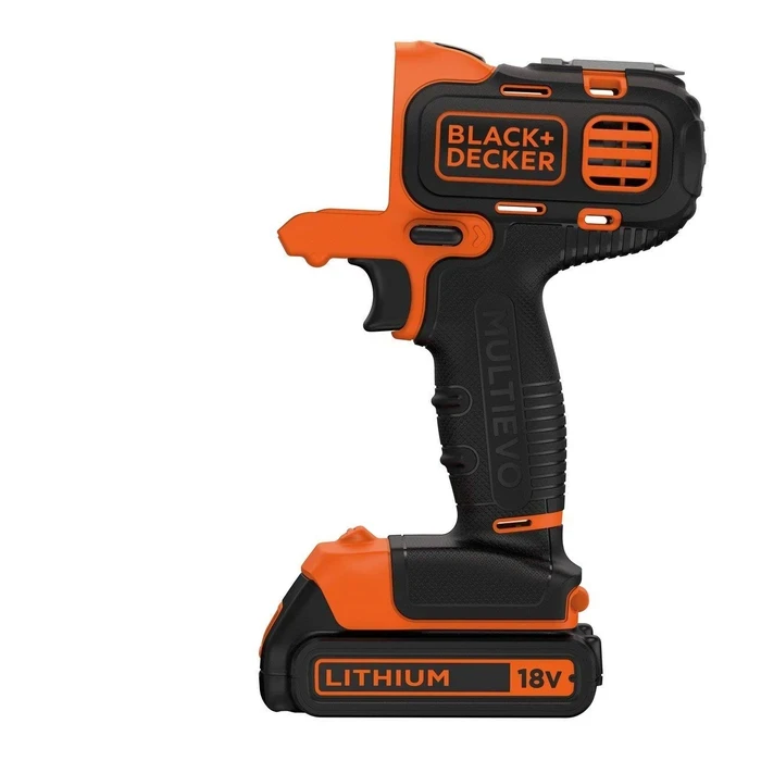 BLACK+DECKER 18V Cordless Multi Drill Driver Kit with 10mm Keyless Chuck, Bits & Storage Box | Variable Speed Reversible Driver | MT218K-GB