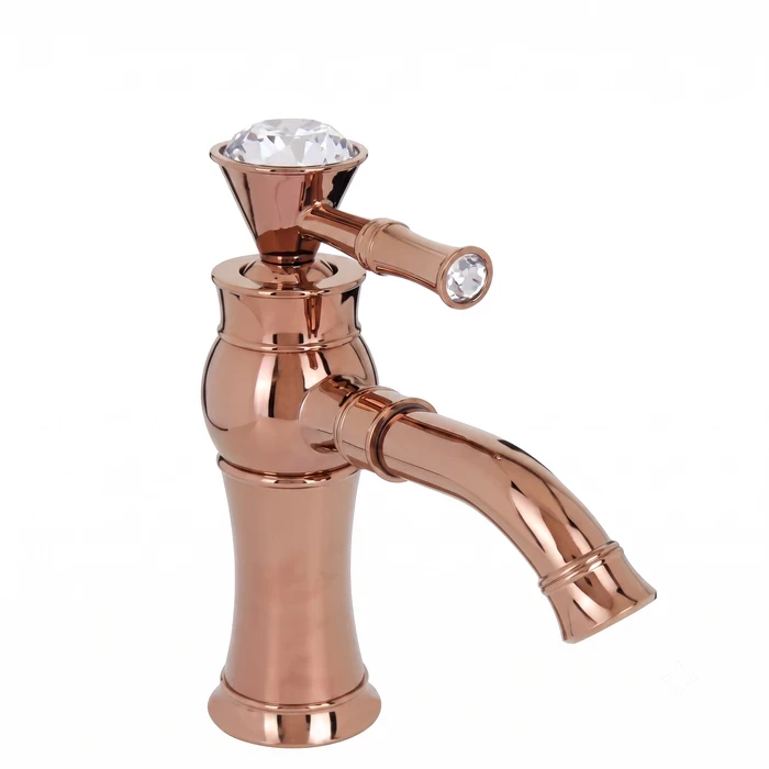 Toyo Rose Gold Designer Faucet for Luxury Washbasins & Vanities | TOYO-10132