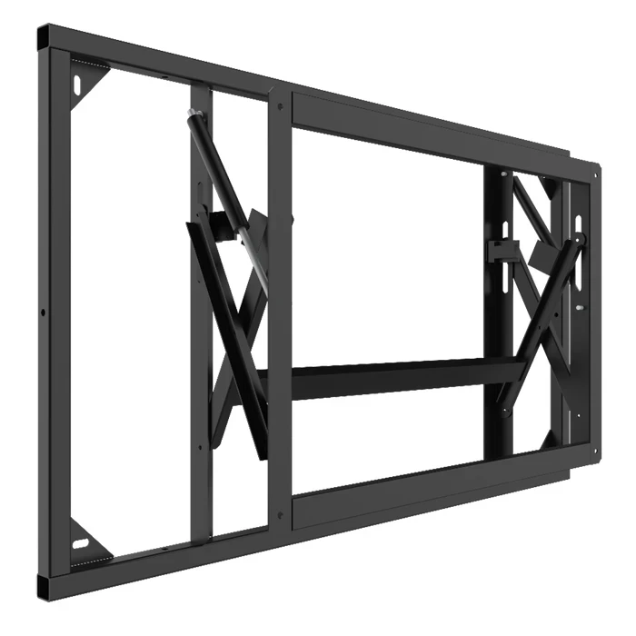 UNV HB-3699-G-B (46") & HB-3655-G-B (55") Heavy-Duty Iron LCD Video Wall Mount Bracket | Precision Alignment Multi-Screen Surveillance Display Frame