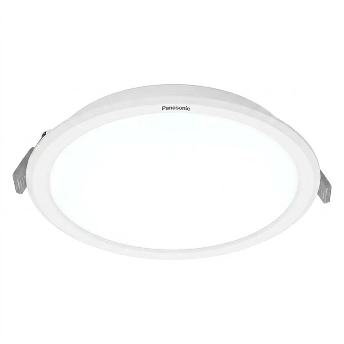 Round Polycarbonate Recessed LED Downlight (6W & 12W) | 2.5kV Surge Protected Wide Voltage (140-275V) Ceiling Light in Warm, Natural & Cool White | PDLM Series