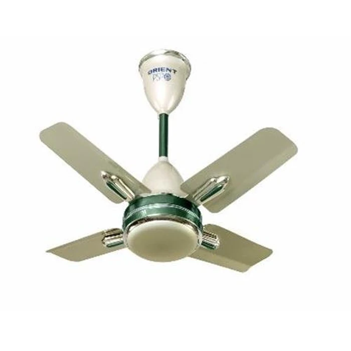 Orient Quasar Ornamental 600mm Decorative Ceiling Fan | 850 RPM High-Speed 4-Blade Air Thrust | 55W Premium Silent Motor Advanced Lacquer Finish