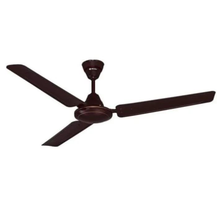 Bajaj Chetak Neo 1200mm (48") High-Speed Ceiling Fan | 52W Energy-Saver Alloy Motor with Double Ball Bearing & Rust-Proof Blades - Dark Brown | Model 251565EE