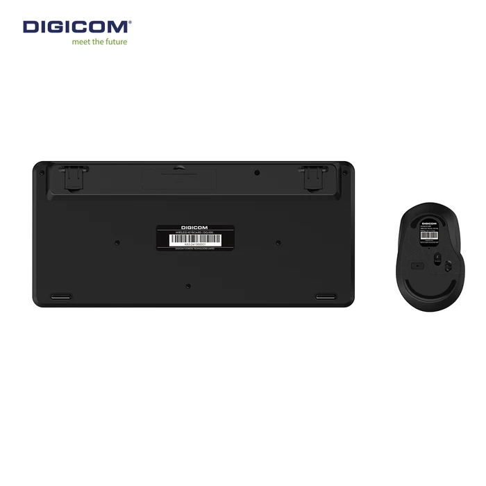 Digicom Wireless MINI Keyboard and Mouse Combo | 2.4G Multimedia Logic | 20M Long-Range Matrix | DG-K85