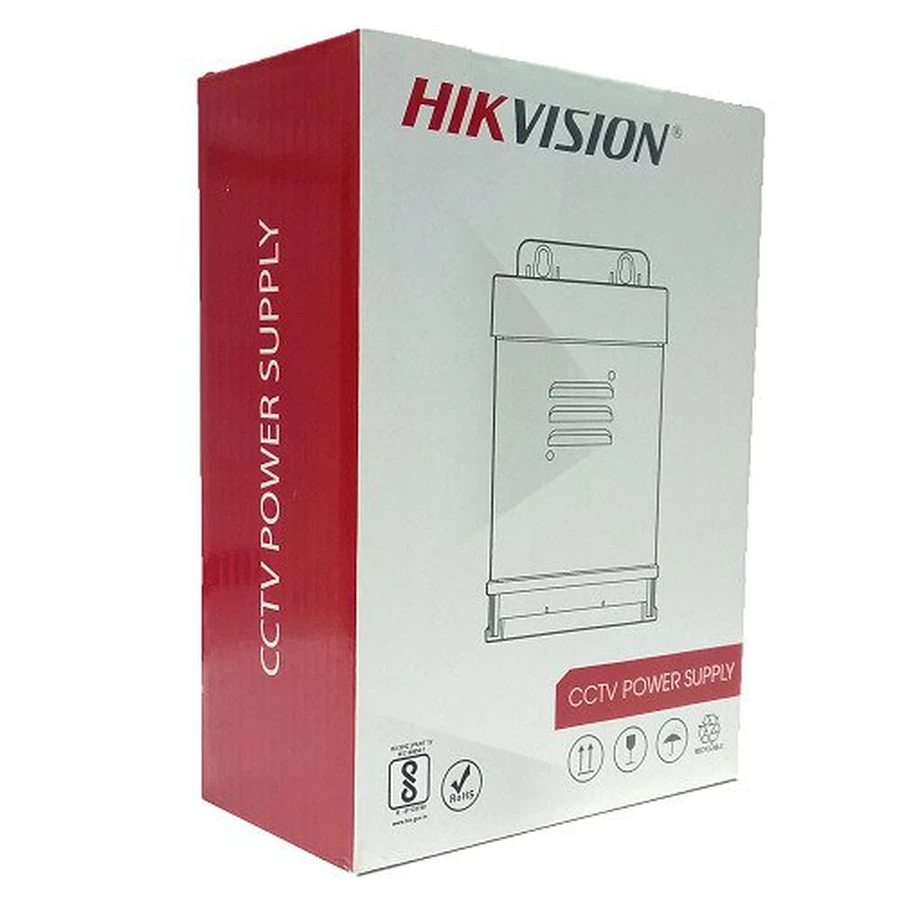 Hikvision DS-2FA1205-DW-IN 12V 5A 60W SMPS Power Supply | Centralized CCTV Power Box | Compact Design | Stable Voltage Output