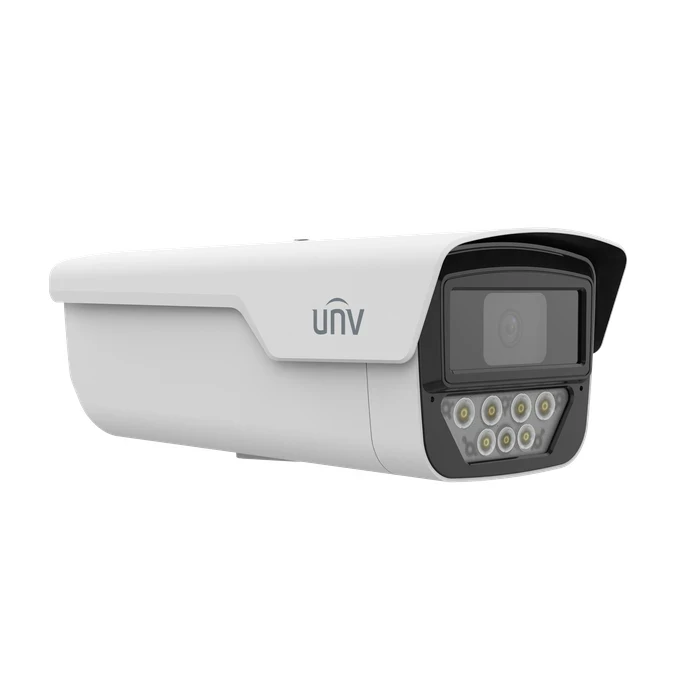 Uniview 5MP OwlView ColorHunter Fixed Bullet IP Camera | 1/1.8″ Sensor F1.0 Lens 120dB WDR 50m Warm Light Two-Way Audio IP67 PoE | IPC245LP-ADF60KC-WP
