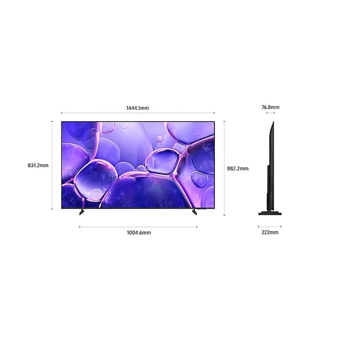 Samsung 65" UA65U8500FRSHE Crystal 4K UHD Smart TV | MetalStream Design Tizen OS 7-Year OS Upgrades Knox Security Q-Symphony SmartThings Hub