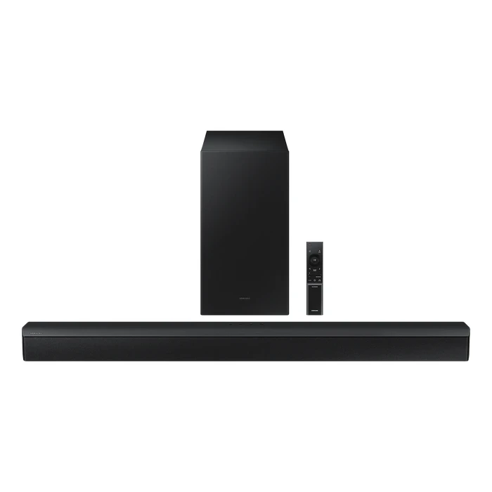 Samsung 300W HW-B450F/XL (HW-B450) 2.1Ch Soundbar | Wireless Subwoofer Bass Boost Adaptive Sound Lite Dolby 2Ch Bluetooth Optical In
