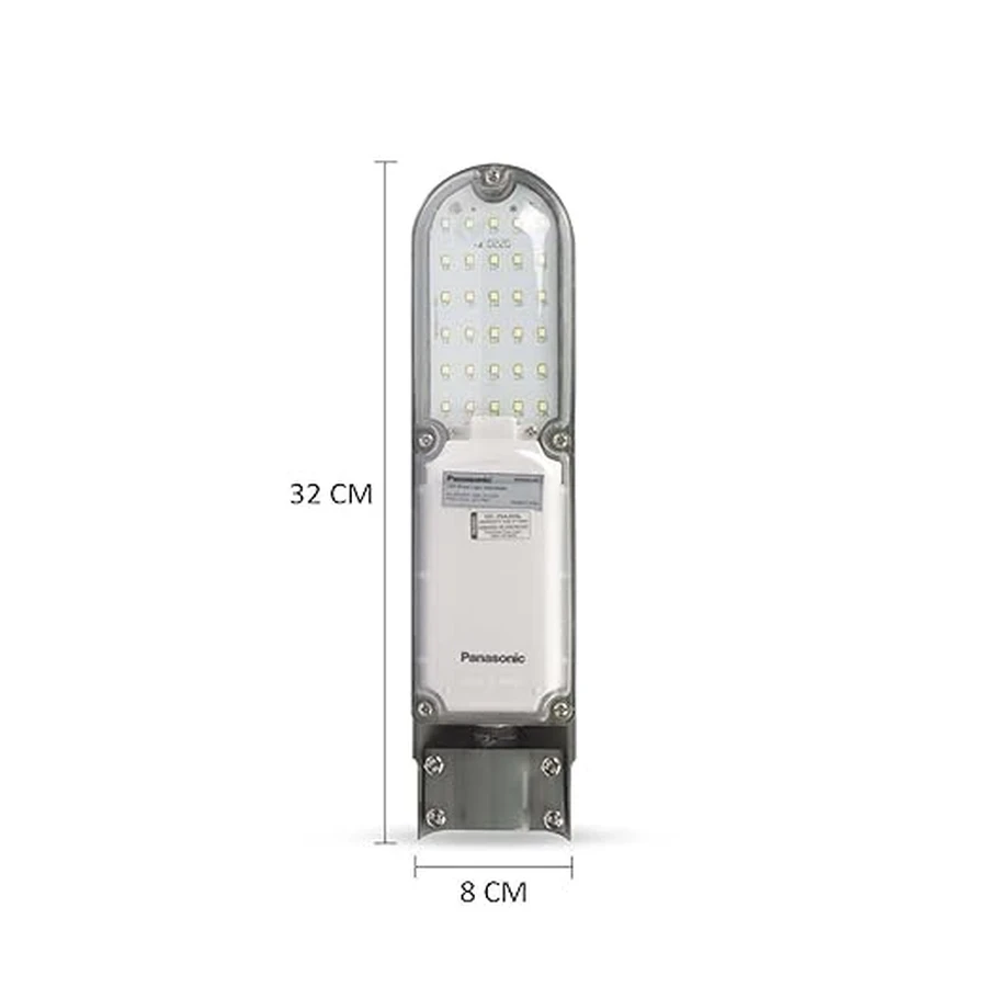 Panasonic PSTM01257 25 Watt LED Street Light | 2500 Lumens | IP65 Waterproof | 4 kV Surge Protection | Cool White