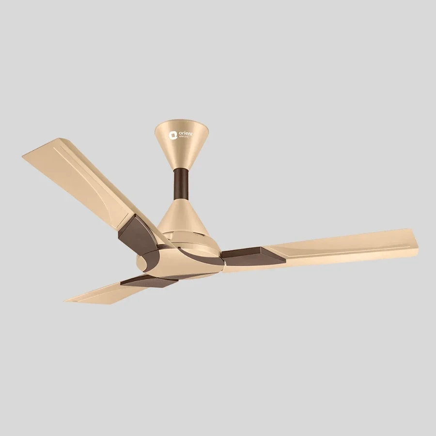 Orient 1200mm Premium Ceiling Fan | Massive 8122 CMM Industrial-Strength Airflow | High-Grade Aluminium Blades Luxury Metallic Matt Finish | Wendy