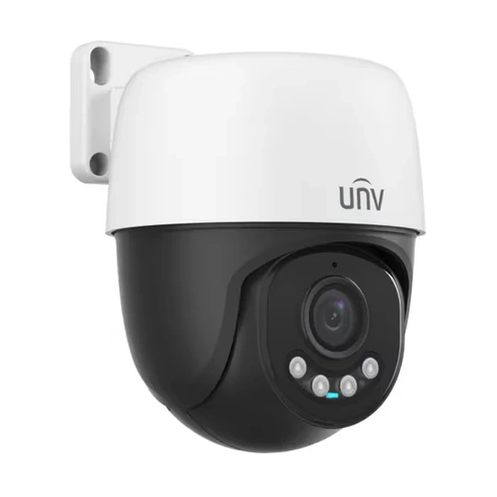 UNV 2.0 MP HD Dual Light Network Pan-Tilt Camera | Uniview IP66 Weatherproof ColorHunter PT CCTV with Built-in Mic & Speaker | IPC6212LFW-AF40C