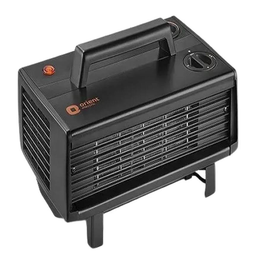 Orient Zenvo Heat Convector 1200W Room Heater - Black, Fast Instant Heating, 3 Heat Settings 1200W, Tip-Over and Overheat Protection, ISI Certified, 230V