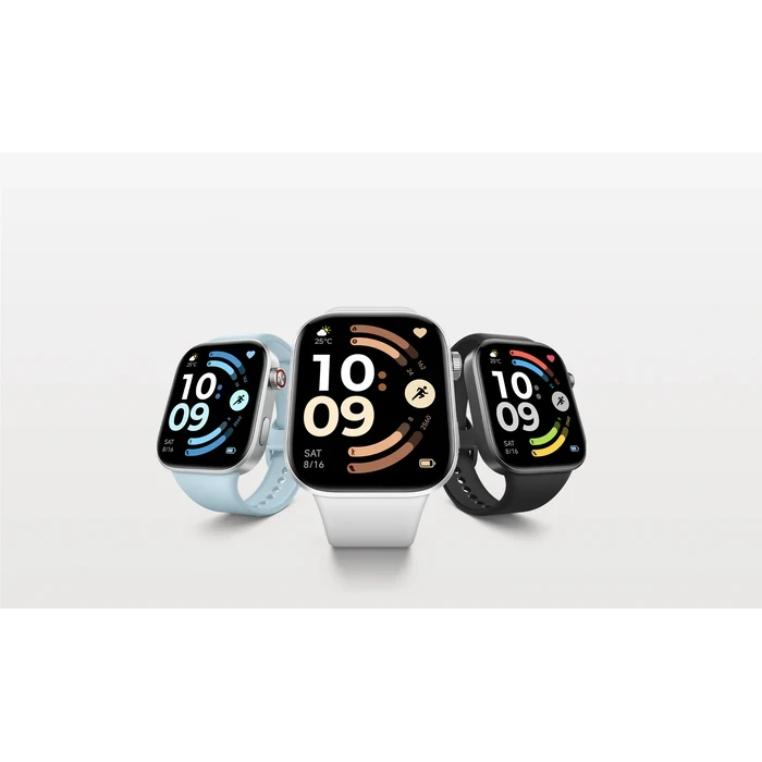 Redmi Watch 6 Smartwatch | 2.07" AMOLED 2000-Nit Display with Aluminum Frame, Bluetooth Calling, 5-System GNSS & 24-Day Battery Life | Black, Blue & Gray