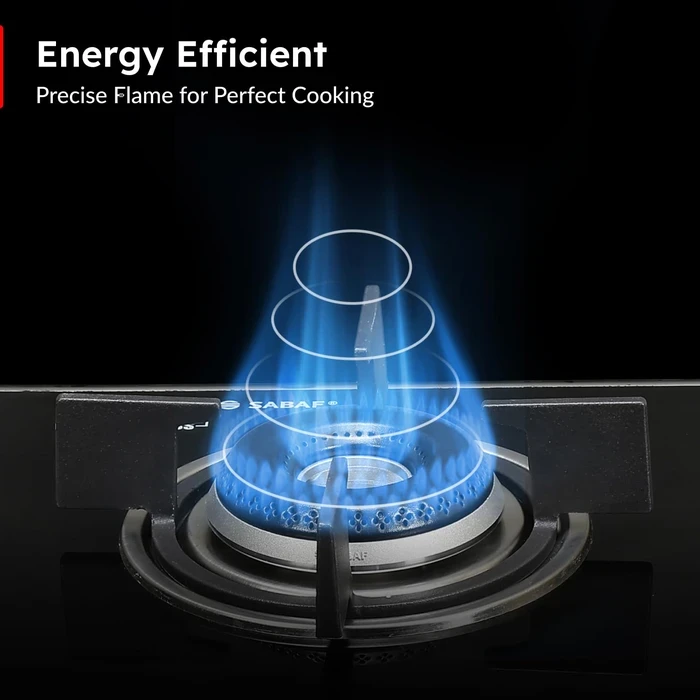 Prestige Svachh Efficia Liftable Toughened Glass Top Auto Ignition Gas Hob (2 Burner / 3 Burner) | Dual Use Freestanding & Built-in Kitchen Hobtop - Model 40595 / 40596