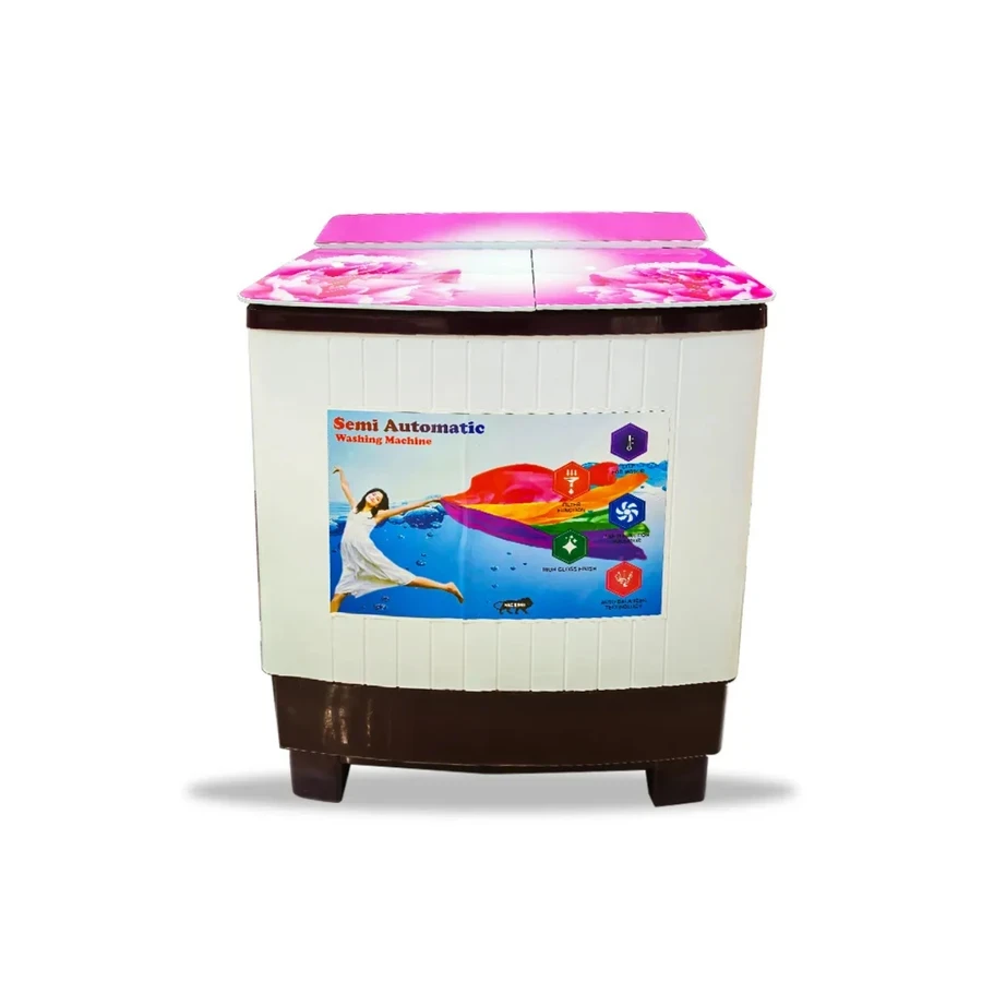 Akaritek Semi-Automatic Washing Machine | 7kg & 8kg Options | Anti-Rust Body & Collar Scrubber | AK-SAG Series