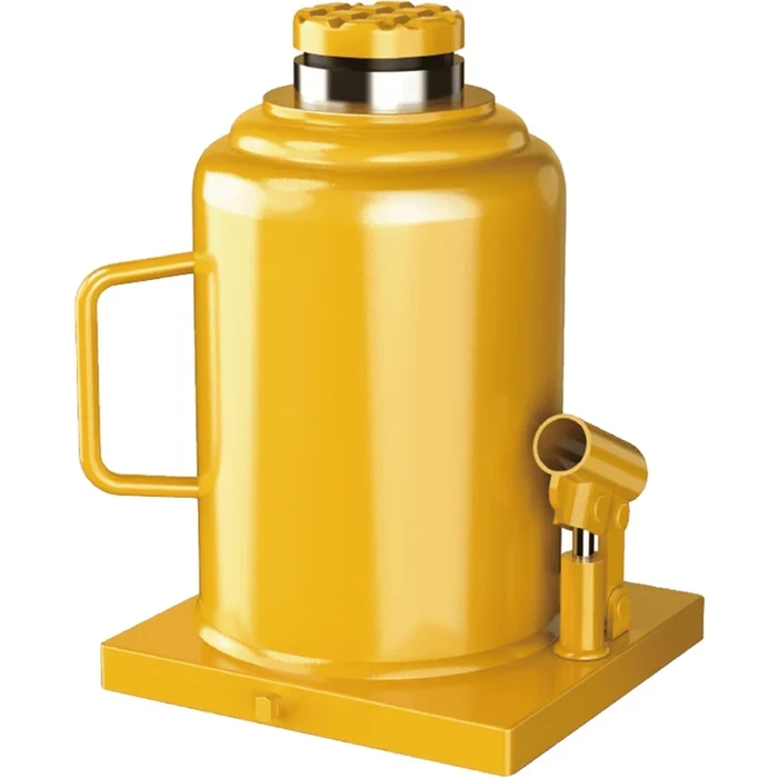 Deli Tools 20-Ton Hydraulic Bottle Jack | Heavy-Duty Welded Steel Fleet Lift with Safety Valve (240mm - 460mm) | EDQ71020