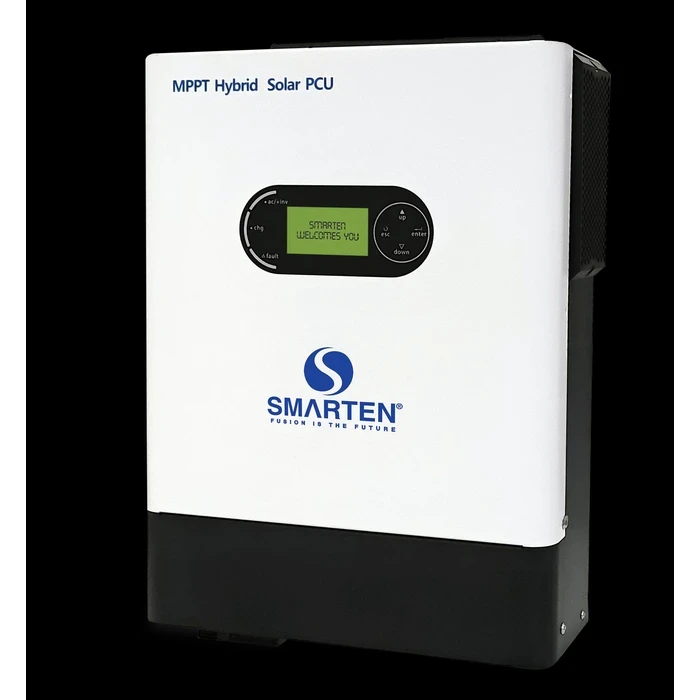 Smarten Ultra Series 10kW (10000W) 48V Pure Sine Wave On-Grid & Off-Grid Solar Hybrid Inverter with 15kW PV Support, 97.6% Efficiency & Under 10ms UPS Transfer | ULTRA 10000