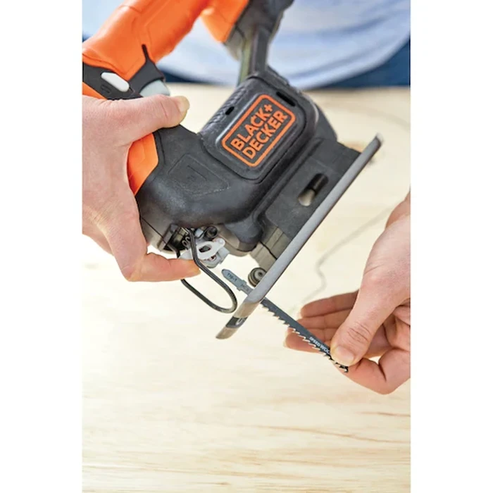 BLACK+DECKER 12V GoPak 4-Tool Cordless Combo Kit (Drill, Jigsaw, Sander, LED Light) with 2-in-1 USB Power Bank Battery | BDCK502C1-B5