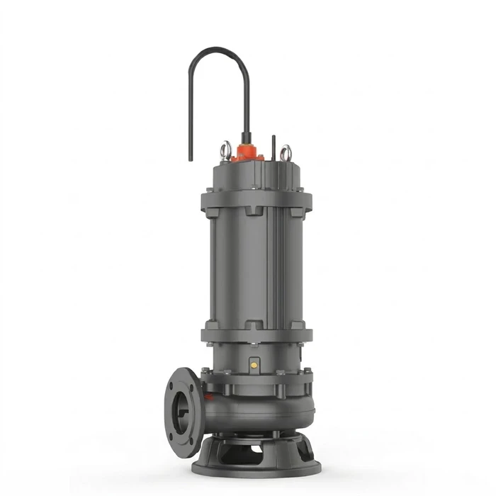 WQ Heavy-Duty Cast Iron Submersible Sewage Pump | Non-Clog Industrial Wastewater & Slurry Transfer Pump for Municipal, Commercial & Rural Drainage | WQ Series