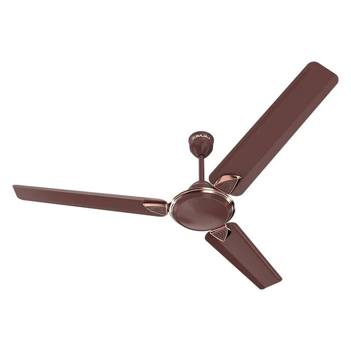 Bajaj Durato Deco 12S1 1200mm (48") Decorative Ceiling Fan | 52W 400 RPM 100% Copper ThermaTuff Motor with 5kV | SurgeProtekt & AutoHeal Capacitor