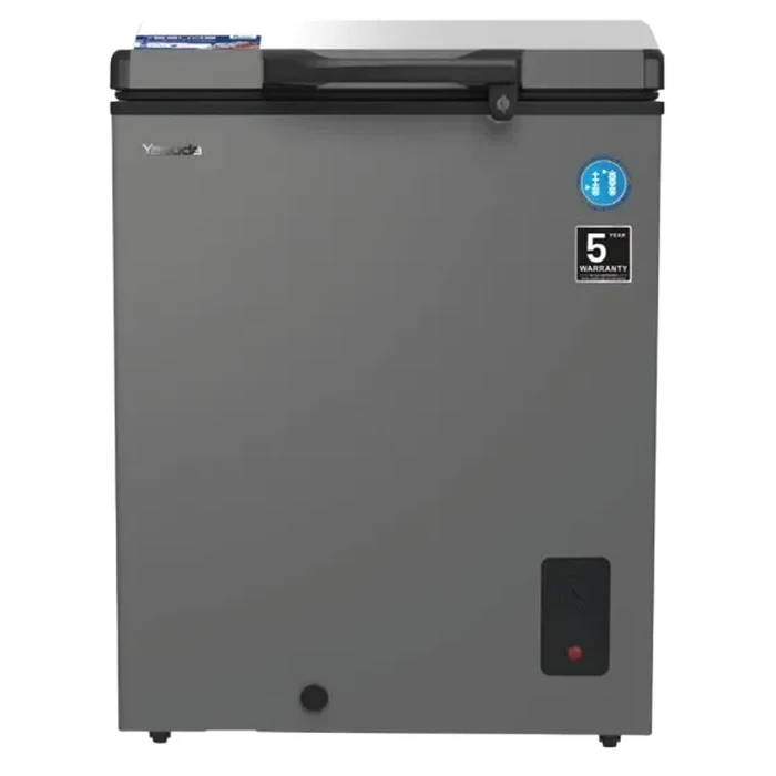 Yasuda Single Door Hard Top Deep Freezer | Max -25°C Mechanical Control Tropical Compressor | 70mm Insulation Embossed Aluminum Inner Body Lock & Key | YS-DFA110, YS-DFA160 & YS-DFA200