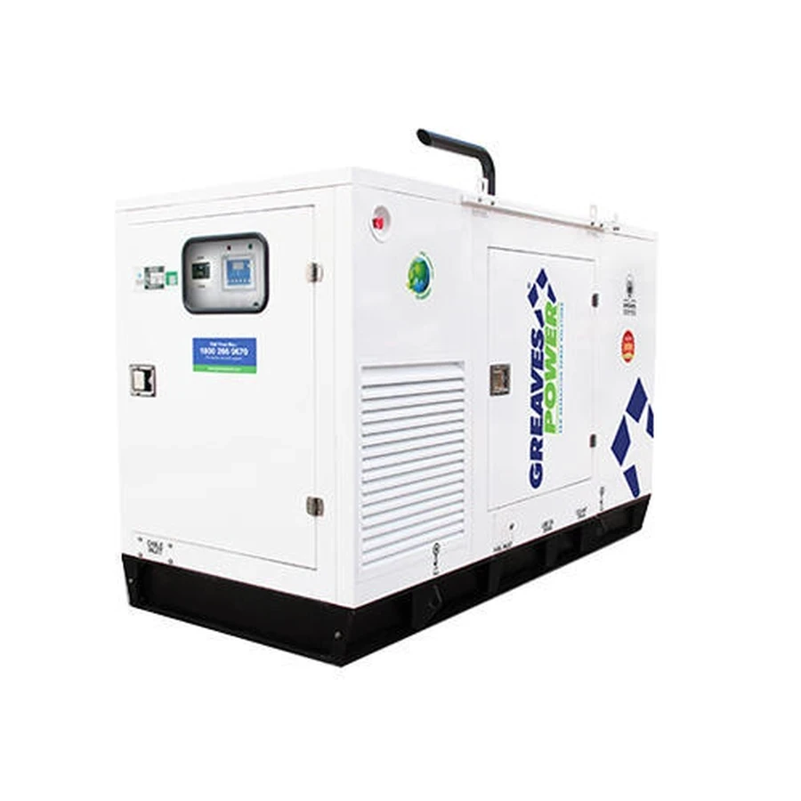 Greaves Prime Diesel Generator | 40 kVA to 100 kVA | Three Phase | Stamford Alternator | Acoustic Enclosure