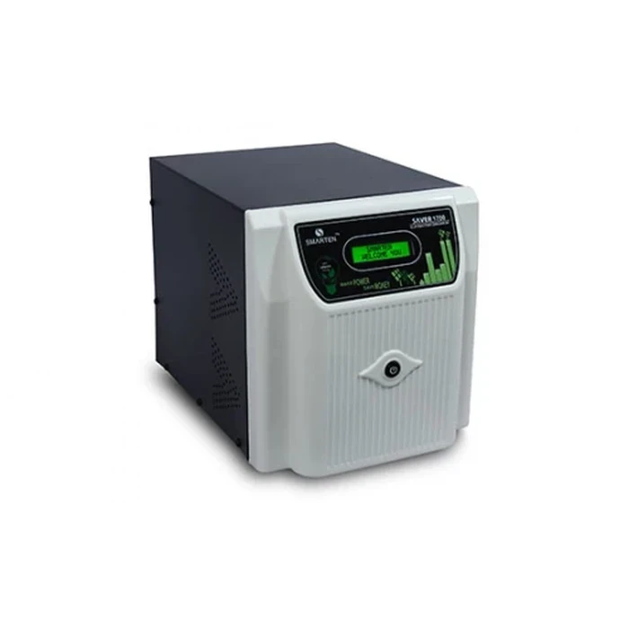 Smarten Saver Series 1700VA (1200W) 24V Pure Sine Wave Hybrid Solar PCU with 50A PV Charging, Under 10ms UPS Transfer & Multi-Stage Protection | SAVER 1700