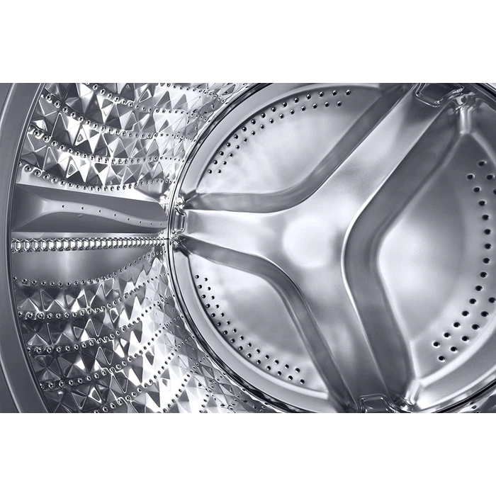 Samsung 9Kg WW90T504DAN/TL Front Load Washing Machine | AI Control Wi-Fi SmartThings Eco Bubble 1400 RPM Hygiene Steam Voltage Control Inox