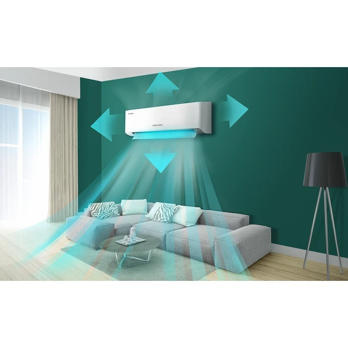 Digicom 1.0 Ton / 1.5 Ton / 2.0 Ton X-PRO+ Inverter Air Conditioner | Smart WiFi Smartphone Control | Active Charcoal Filter 4-Way Symmetrical Air Flow Gas Leakage Detection