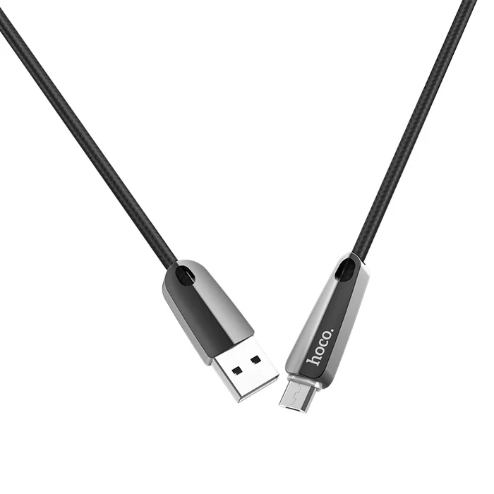HOCO Space Shuttle Smart Power Off Cable | Intelligent LED Status Matrix | Zinc Alloy Zinc-Shield | U35