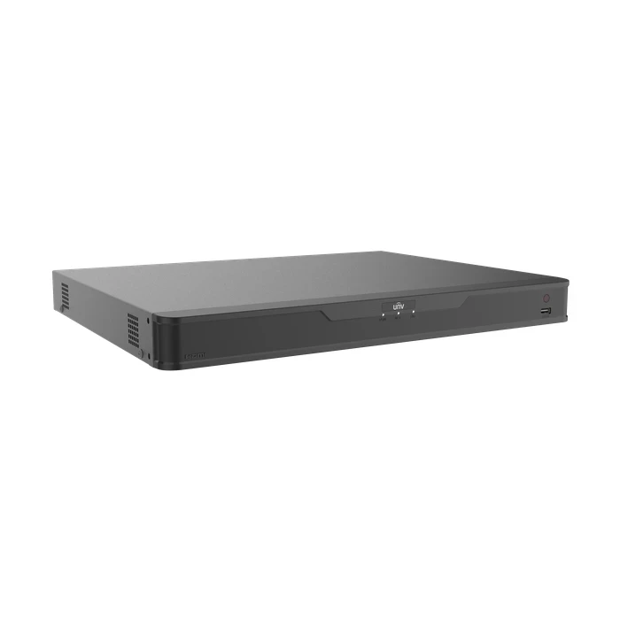 Uniview 16 Channel 4 SATA 4K Smart Network Video Recorder | 160 Mbps Ultra 265 AI Face & Vehicle Search 96TB Storage | NVR304-16B-IQ