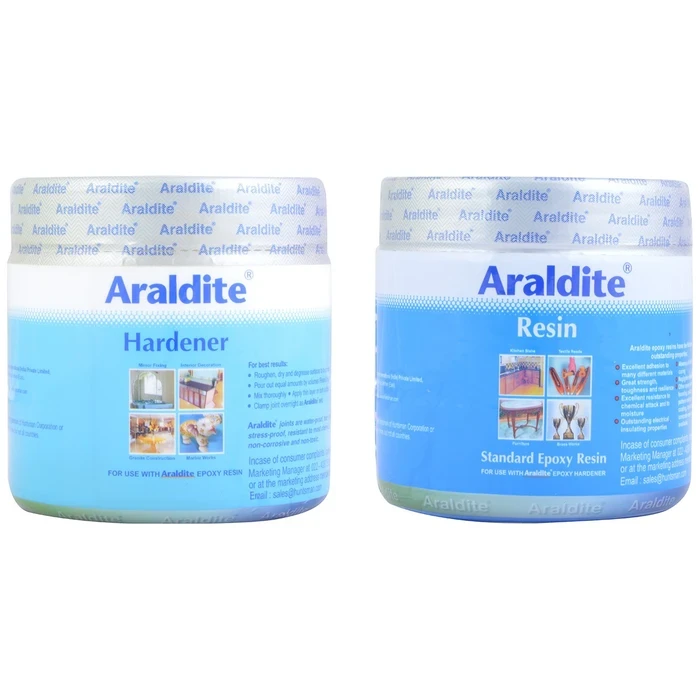 Araldite Standard High-Performance Two-Component Structural Epoxy Adhesive Gel Tin Range (180g, 450g & 800g Variants)
