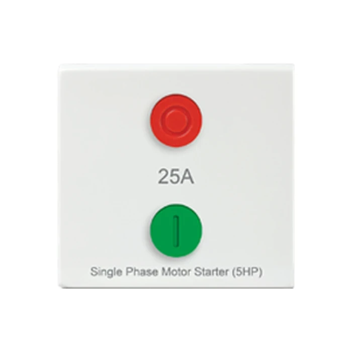 Panasonic 25A 2M Motor Starter Switch | Flame-Retardant Polycarbonate | WIPM4734