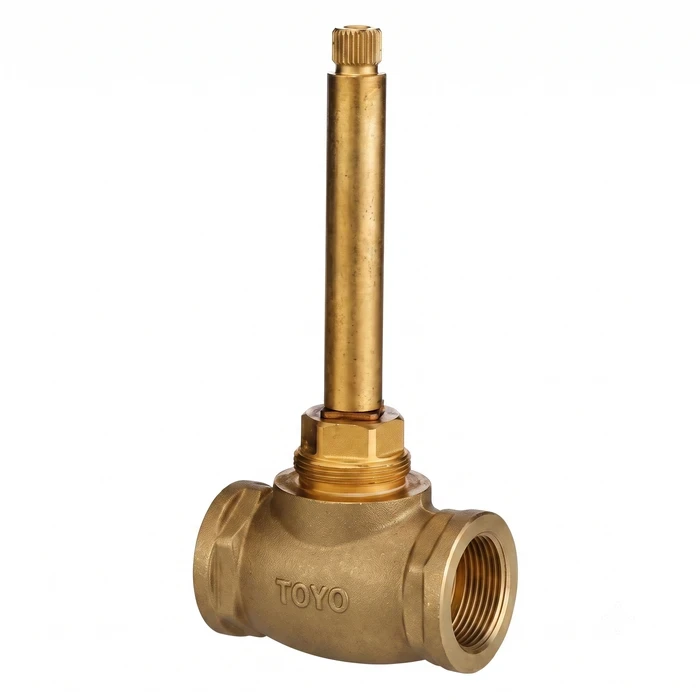 Toyo Extra Heavy Concealed Stop Cock Inner Part with 20 mm High Flow Spindle | EM-51017-15 & EM-51017-20