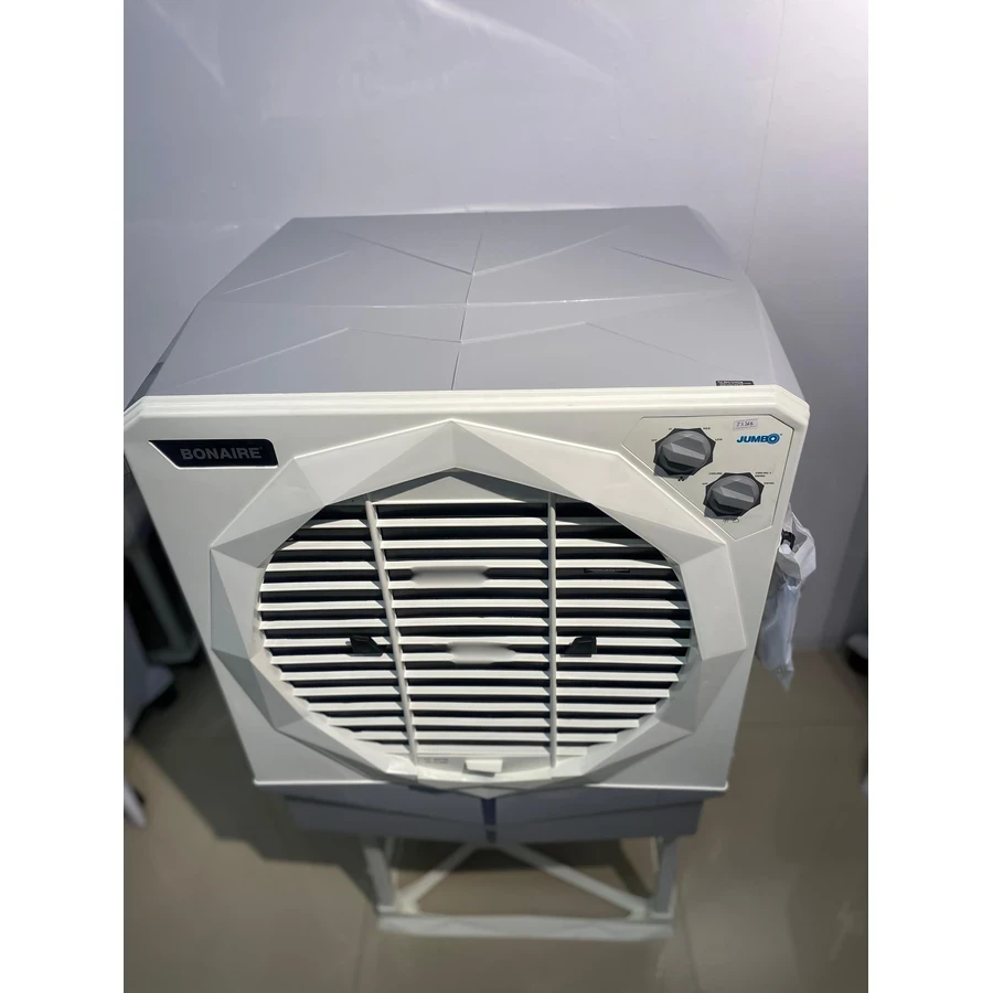 Bonaire JUMBO 65+ Desert Air Cooler | 65L Large Capacity Tank | High-Density Honeycomb Pads | 170W Low Power Consumption | Fully Closable Louvers & +Air Fan for Rooms up to 35m2